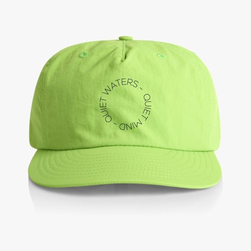 Quiet Waters Quiet Mind Surf Cap